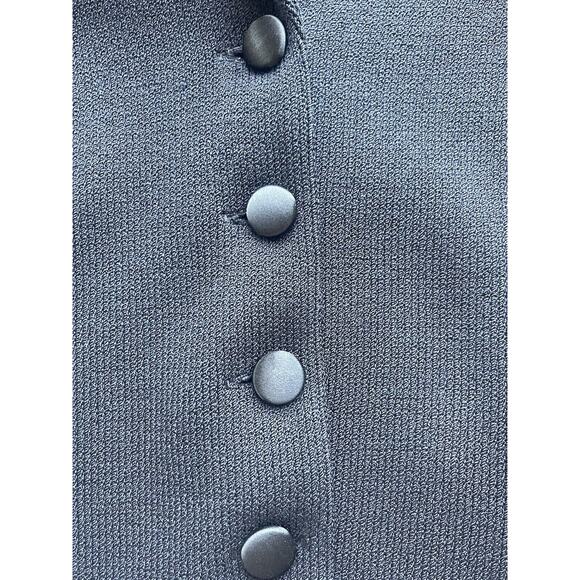 ST JOHN Evening Black Santana Knit Formal Jacket Women’s Size 6 Pristine - Picture 5 of 9